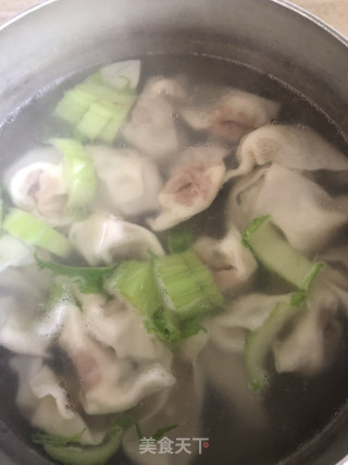 青菜馄饨的做法步骤：4