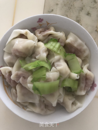 青菜馄饨的做法步骤：5