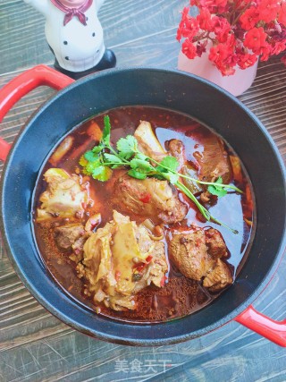 香辣红焖羊肉的做法步骤：15