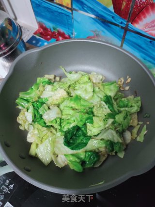 猪油炒生菜的做法步骤：8