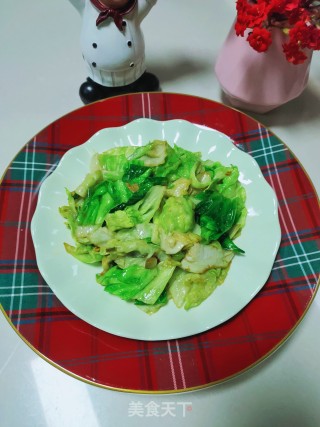 猪油炒生菜的做法步骤：10