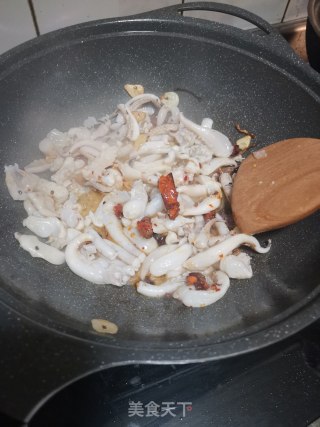 麻辣八爪鱼的做法步骤：6