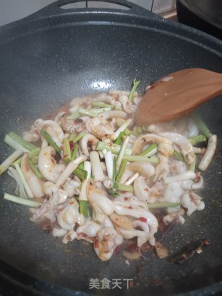 麻辣八爪鱼的做法步骤：8