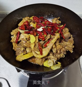 香辣鸡块的做法步骤：11