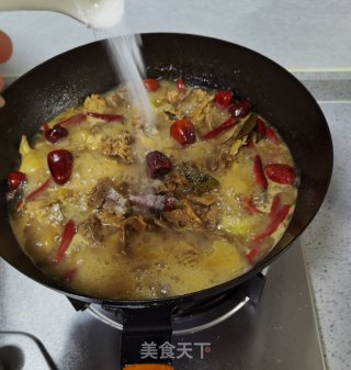 香辣鸡块的做法步骤：13