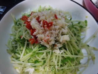 凉拌龙须苗的做法步骤：5