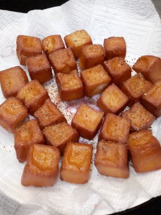 香炸鱼豆腐的做法步骤：5