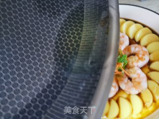 蒸蒸日上～虾仁蒸蛋的做法步骤：10