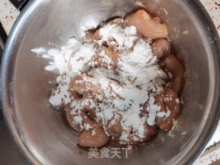 香煎鸡柳的做法步骤：5