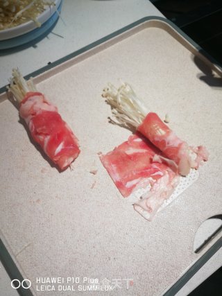 肥牛金针菇的做法步骤：6