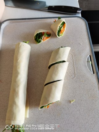 干豆腐卷杂蔬的做法步骤：8