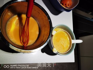 情人节的家常甜品&香橙蒸蛋的做法步骤：11