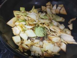 猪肉白菜炖粉条的做法步骤：6