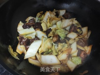 猪肉白菜炖粉条的做法步骤：7