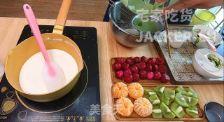 水果奶油大福，入口冰爽又软糯，新年小甜品，好吃到爆！的做法步骤：6