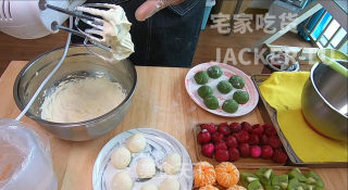 水果奶油大福，入口冰爽又软糯，新年小甜品，好吃到爆！的做法步骤：14