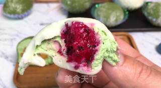 水果奶油大福，入口冰爽又软糯，新年小甜品，好吃到爆！的做法步骤：24