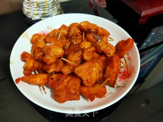 牙签肉的做法步骤：4