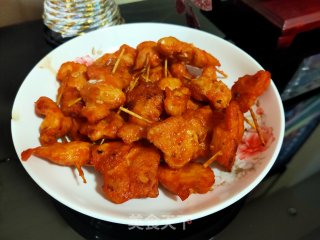 牙签肉的做法步骤：5