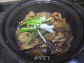 花胶冬菇焖鸡的做法步骤：6