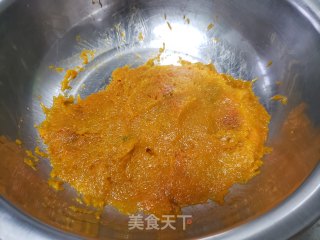 南瓜双色饺子????的做法步骤：1
