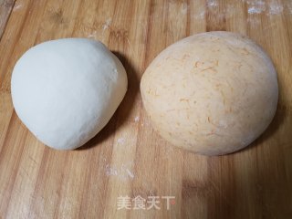 南瓜双色饺子????的做法步骤：3