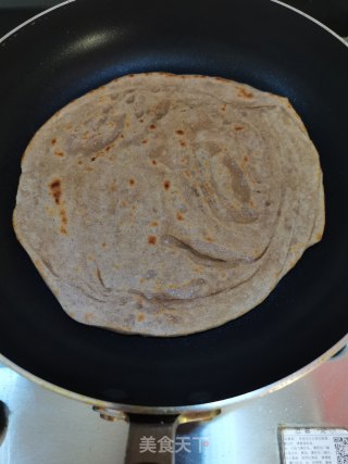全麦鸡蛋饼的做法步骤：8
