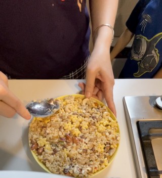 果仁脆米派的做法步骤：6