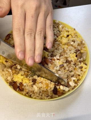果仁脆米派的做法步骤：7