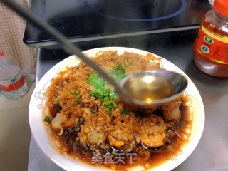 蒜蓉粉丝蒸扇贝肉的做法步骤：11