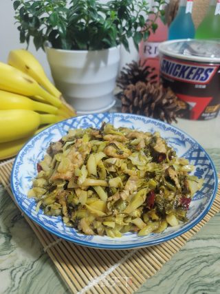 瘦肉炒酸菜的做法步骤：9