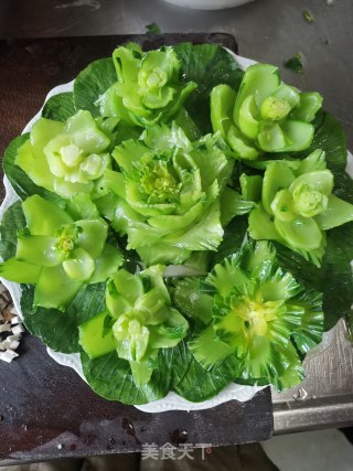 蒜蓉上海青的做法步骤：6