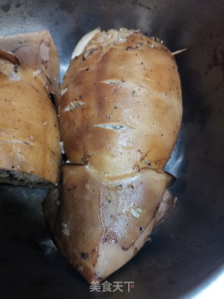 鱿鱼黑豆糯米饭的做法步骤：14