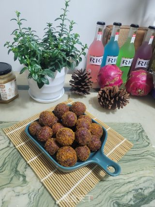 香酥紫薯球的做法步骤：10