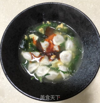 蒌蒿小水饺的做法步骤：6