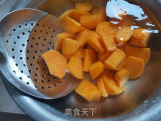 雪花红薯的做法步骤：6