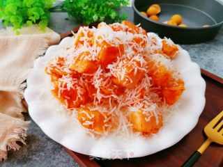 雪花红薯的做法步骤：15