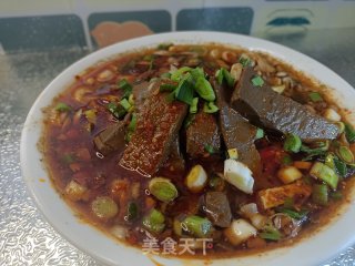 蒜香鸭血的做法步骤：5