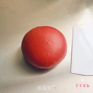 小红花面包的做法步骤：3