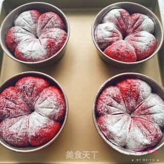 小红花面包的做法步骤：10