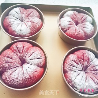 小红花面包的做法步骤：12
