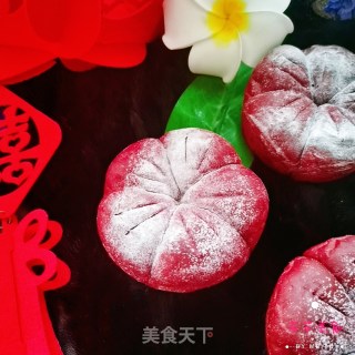 小红花面包的做法步骤：15