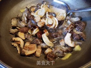发菜鲍鱼炆海参的做法步骤：12