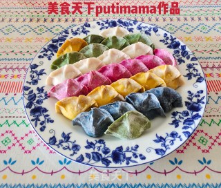 正月初一五福饺子的做法步骤：12