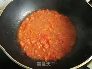 茄汁松花菜的做法步骤：4