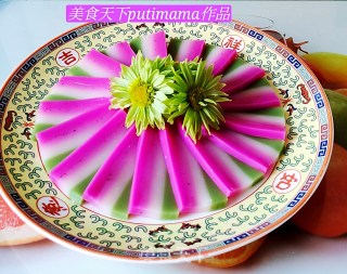 创意天然彩虹皮冻的做法步骤：11