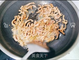 炒豆角丝的做法步骤：4