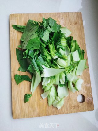蚝油小油菜的做法步骤：2