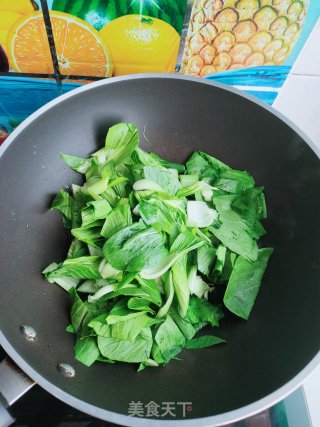 蚝油小油菜的做法步骤：5
