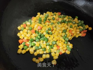 五彩虾球的做法步骤：9